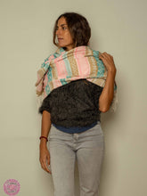 Cargar imagen en el visor de la galería, PASHMINA O FULAR INVIERNO - COLORES PASTEL