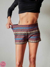 Cargar imagen en el visor de la galería, SHORT THAI - COLOR ARENA Y TURQUESA