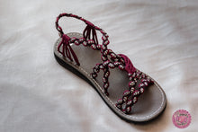 Cargar imagen en el visor de la galería, sandalias cordones hippie comodas