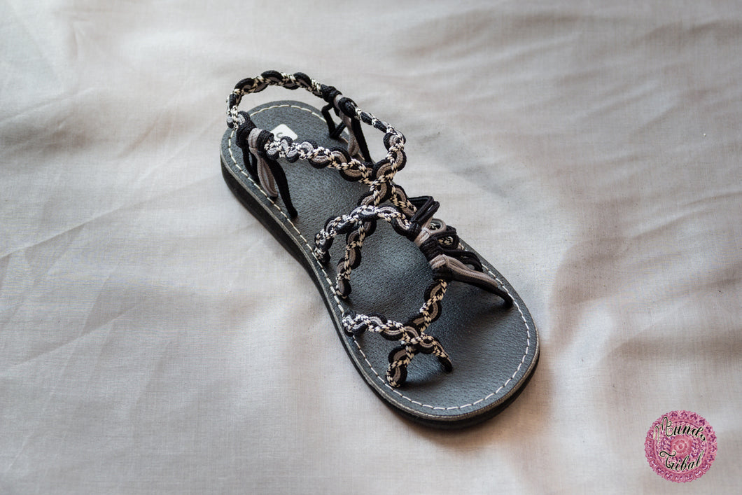 sandalias cordones hippie cómodas