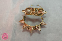 Cargar imagen en el visor de la galería, PENDIENTES TRIBAL - ARO DE PINCHOS