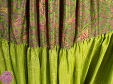 Cargar imagen en el visor de la galería, FALDA 25 YARDAS SARI ESPECIAL - VERDE PISTACHO