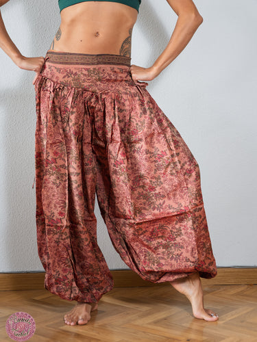 BOMBACHO SARI TORNASOL - coral estampado flores