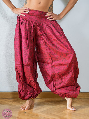 bombacho ats bcbd danza tribal seda india sari