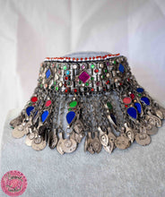 Cargar imagen en el visor de la galería, CHOKER O GARGANTILLA KUCHI ROMBO CENTRAL ROSA