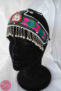 TOCADO KUCHI DE TELA Y CASCABELES