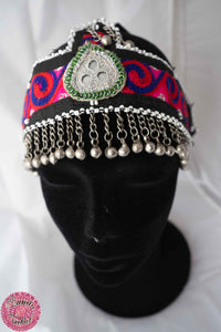 TOCADO KUCHI DE TELA Y CASCABELES