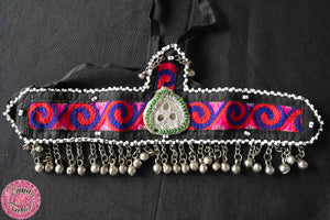 TOCADO KUCHI DE TELA Y CASCABELES