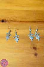 Cargar imagen en el visor de la galería, PENDIENTES AMAZIGH: CRUZ DEL SUR