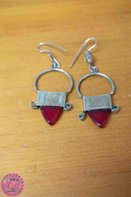 Cargar imagen en el visor de la galería, PENDIENTES AMAZIGH: CON PIEDRAS O CRISTALES