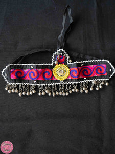 TOCADO KUCHI DE TELA Y CASCABELES