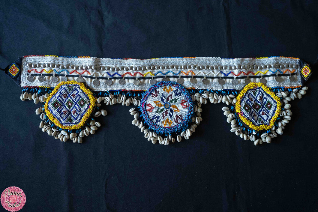 CINTURÓN ÉTNICO DE MEDALLONES Y CONCHITAS (varios modelos)