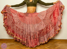 Cargar imagen en el visor de la galería, FALDA 25 YARDAS SARI TORNASOL - ROSA