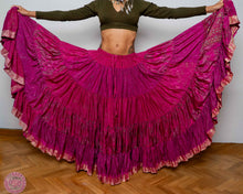 Cargar imagen en el visor de la galería, FALDA 25 YARDAS SARI ESPECIAL - FUCSIA