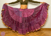 Cargar imagen en el visor de la galería, FALDA 25 YARDAS SARI TORNASOL - VIOLETA MORADO