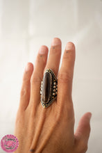 Cargar imagen en el visor de la galería, ANILLO KUCHI PIEDRA ALARGADA