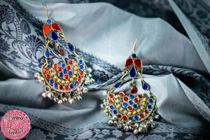 pendientes tribal danza boho chic étnicos
