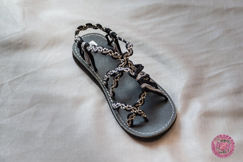sandalias cordones hippie cómodas