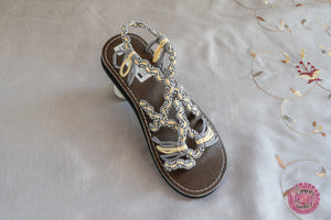 sandalias cordones 