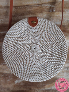 BOLSO REDONDO DE RATÁN - SENCILLO