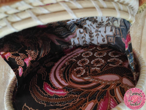 BOLSO REDONDO DE RATÁN - SENCILLO