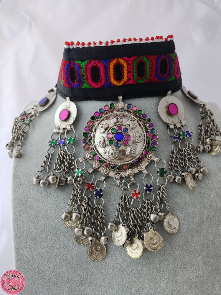 choker tribal gargantilla kuchi