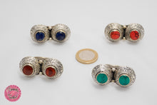 Cargar imagen en el visor de la galería, anillos tribal piedra