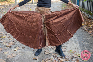 pantalón super ancho hippie umbrella sari india