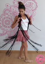 Cargar imagen en el visor de la galería, chaleco flecos boho chic